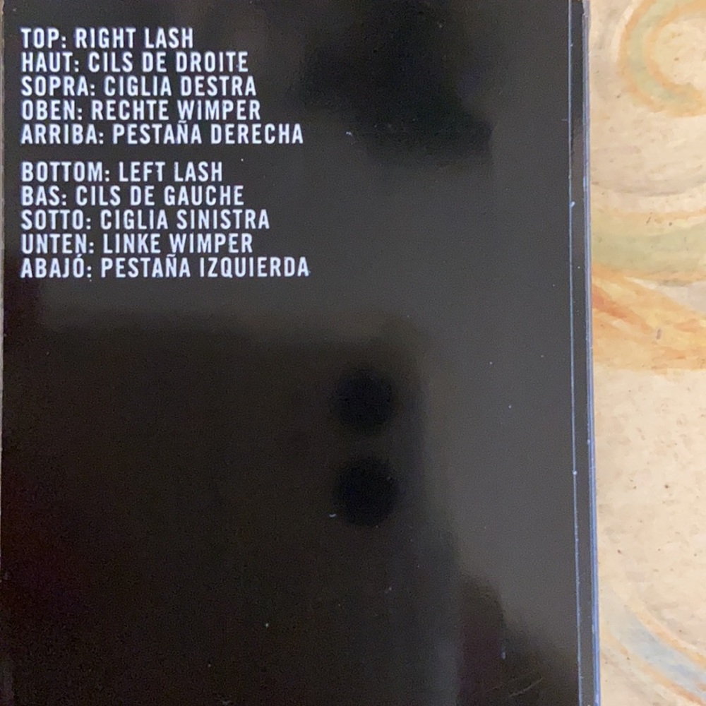 “Add on” MAC False Black Eyelashes. NWB - Picture 3 of 4